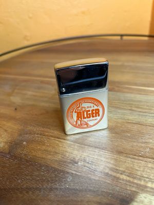 George F Alger Co Wind Master Flip Top Lighter