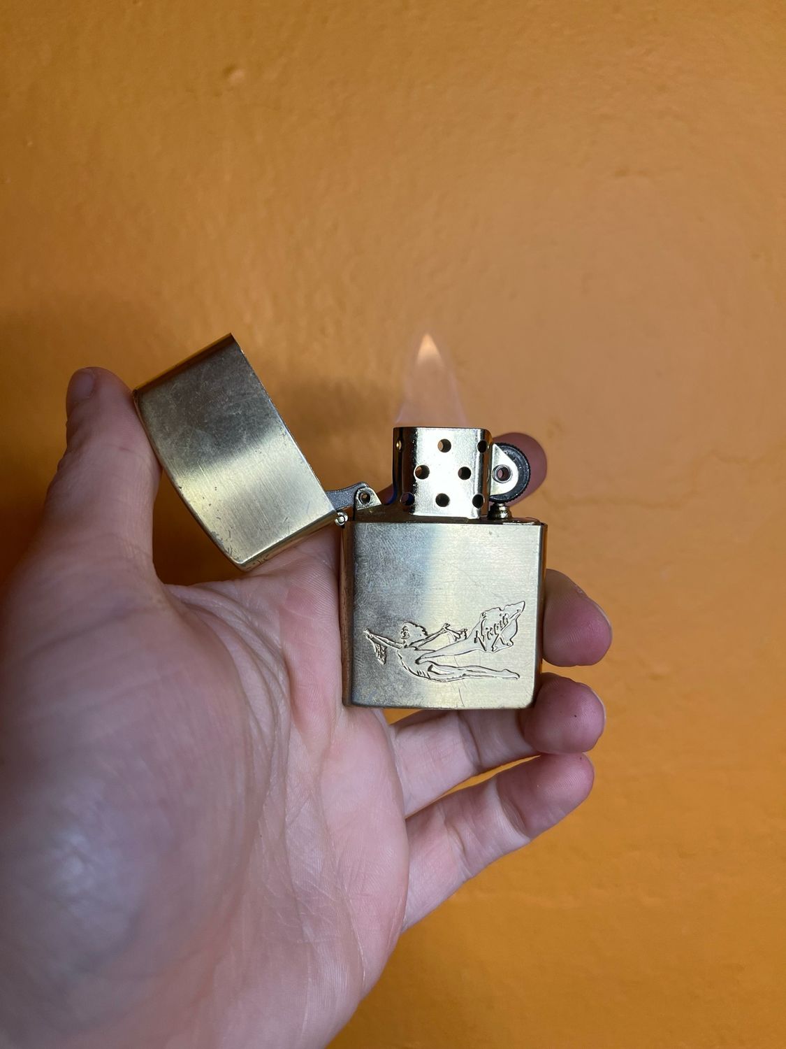 Virgin Airways Flip Top Lighter