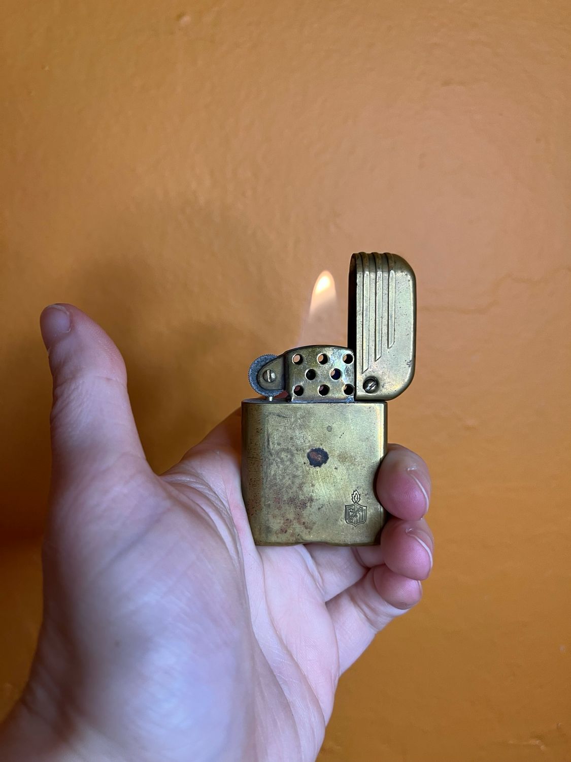 Bowers Kalamazoo Number 10 Flip Top Lighter