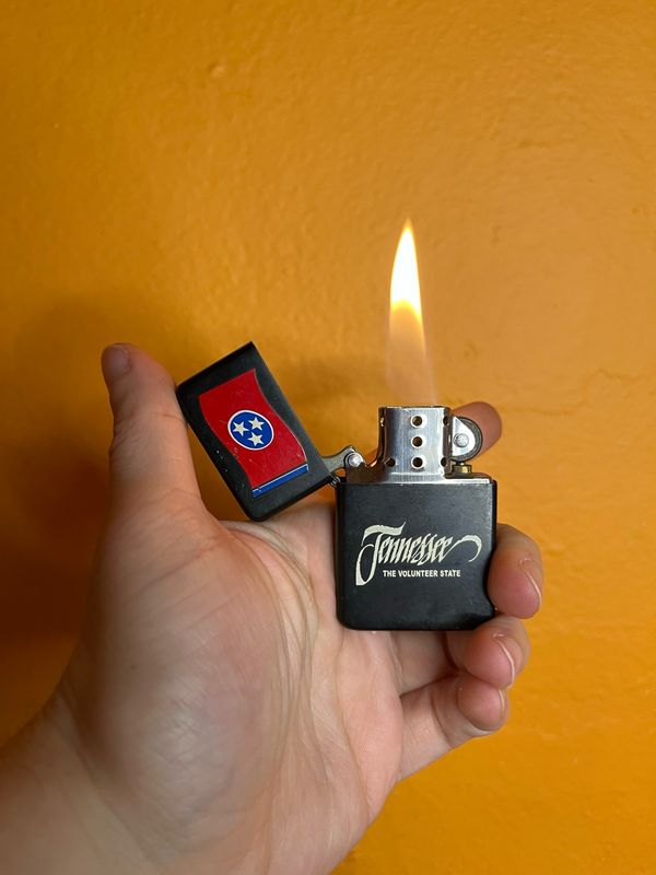 Tennessee The Volunteer State Souvenir Flip Top Lighter