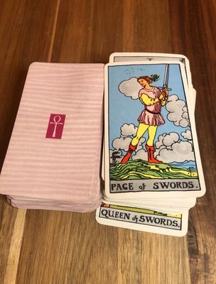 Antique Early 1900s Rider Waite First Edition Tarot Deck