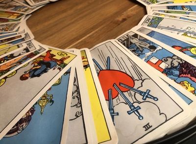 Antique Early 1900s Rider Waite First Edition Tarot Deck
