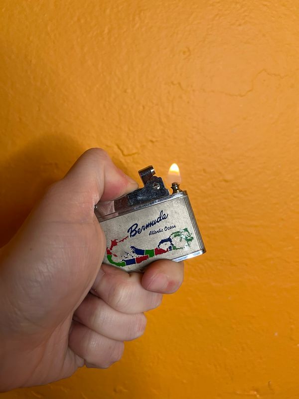 Bermuda Souvenir Brother Brand Flat Lighter