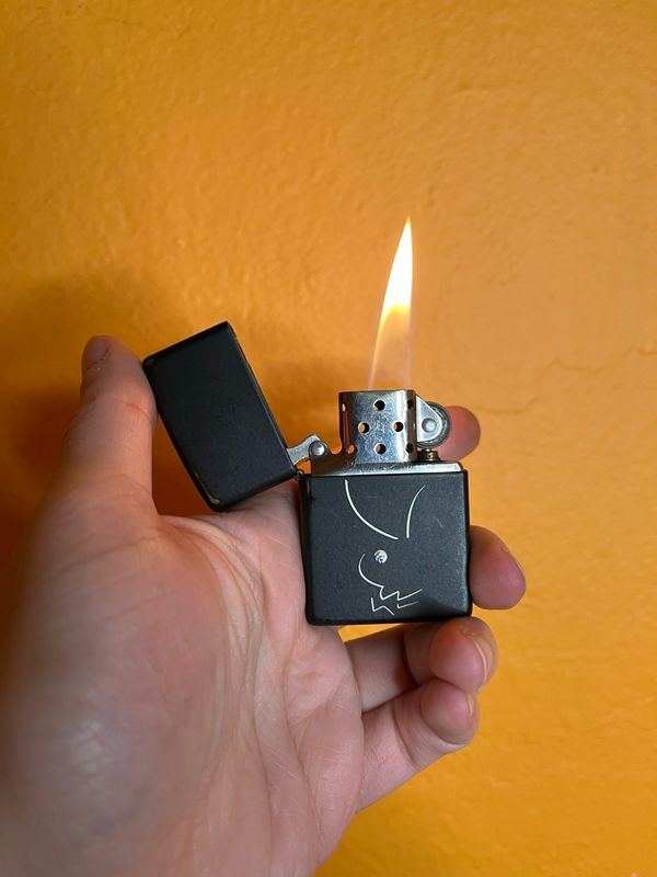 1999 Black Playboy Bunny Logo Zippo Lighter