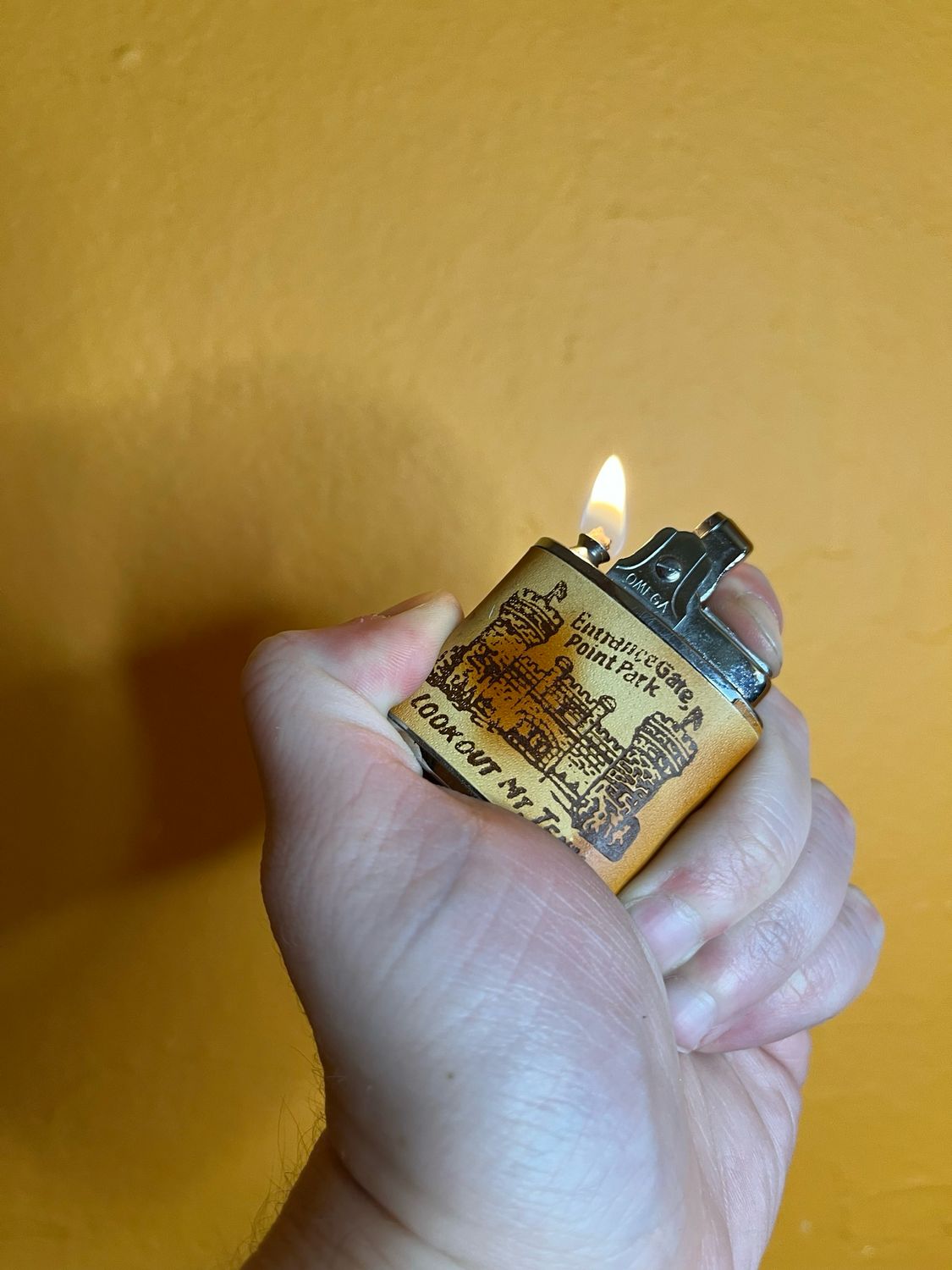 Point Park At Lookout Mountain TN Omega Brand Lighter