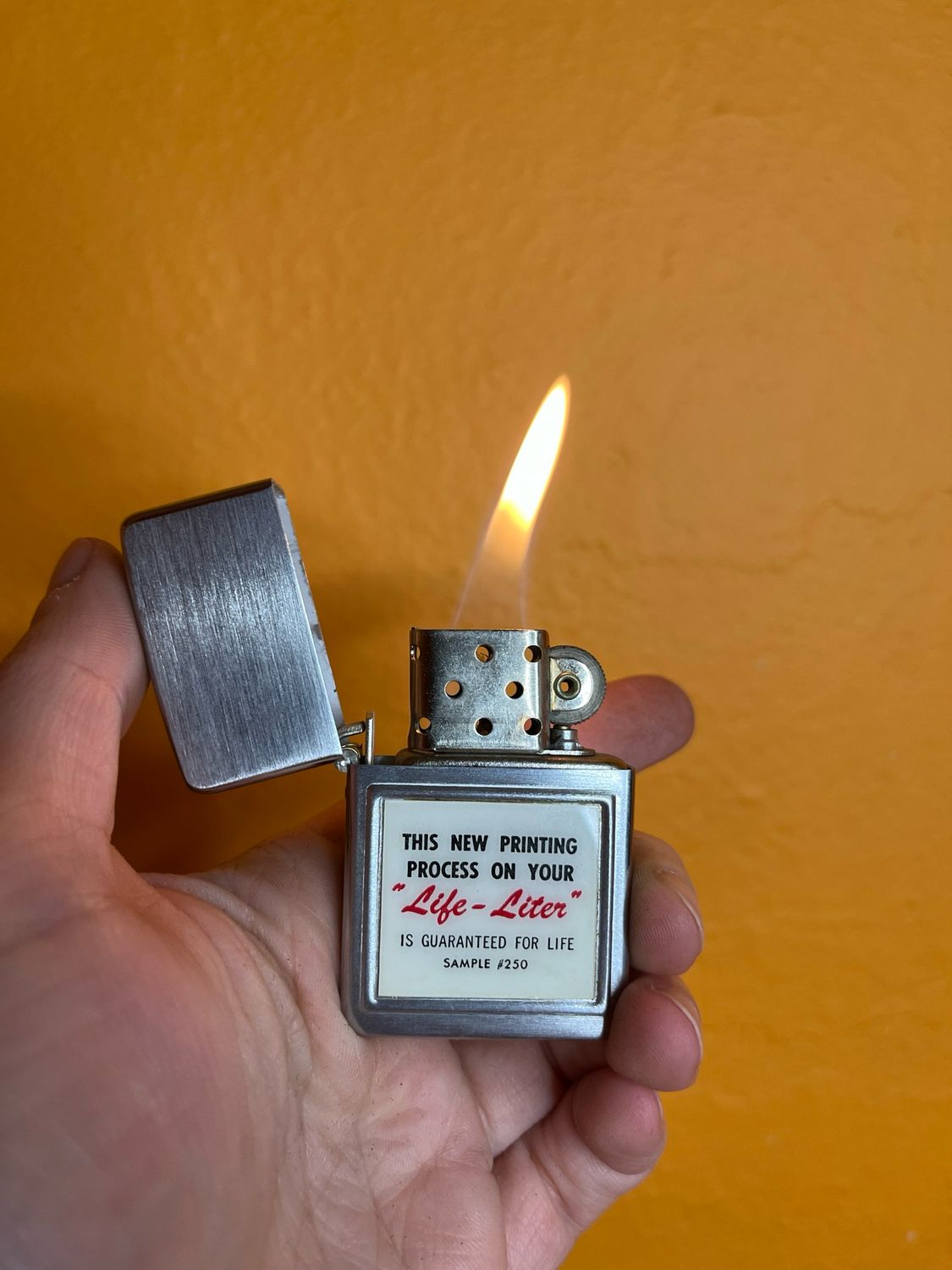 Ritepoint Life-Liter Promotional Sample Flip Top Lighter