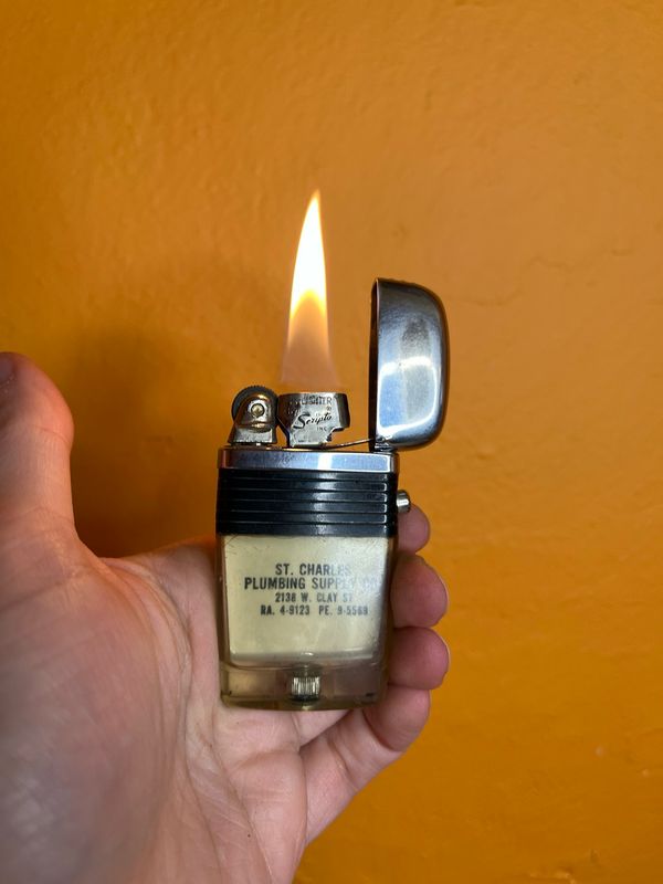 Seasons Greetings St Charles Plumbing Supply Vu-Lighter Clear Tank Lighter
