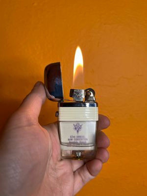 62nd Annual AAW Convention Honolulu Hawai’i Scripto Vu-Lighter Clear Tank Lighter