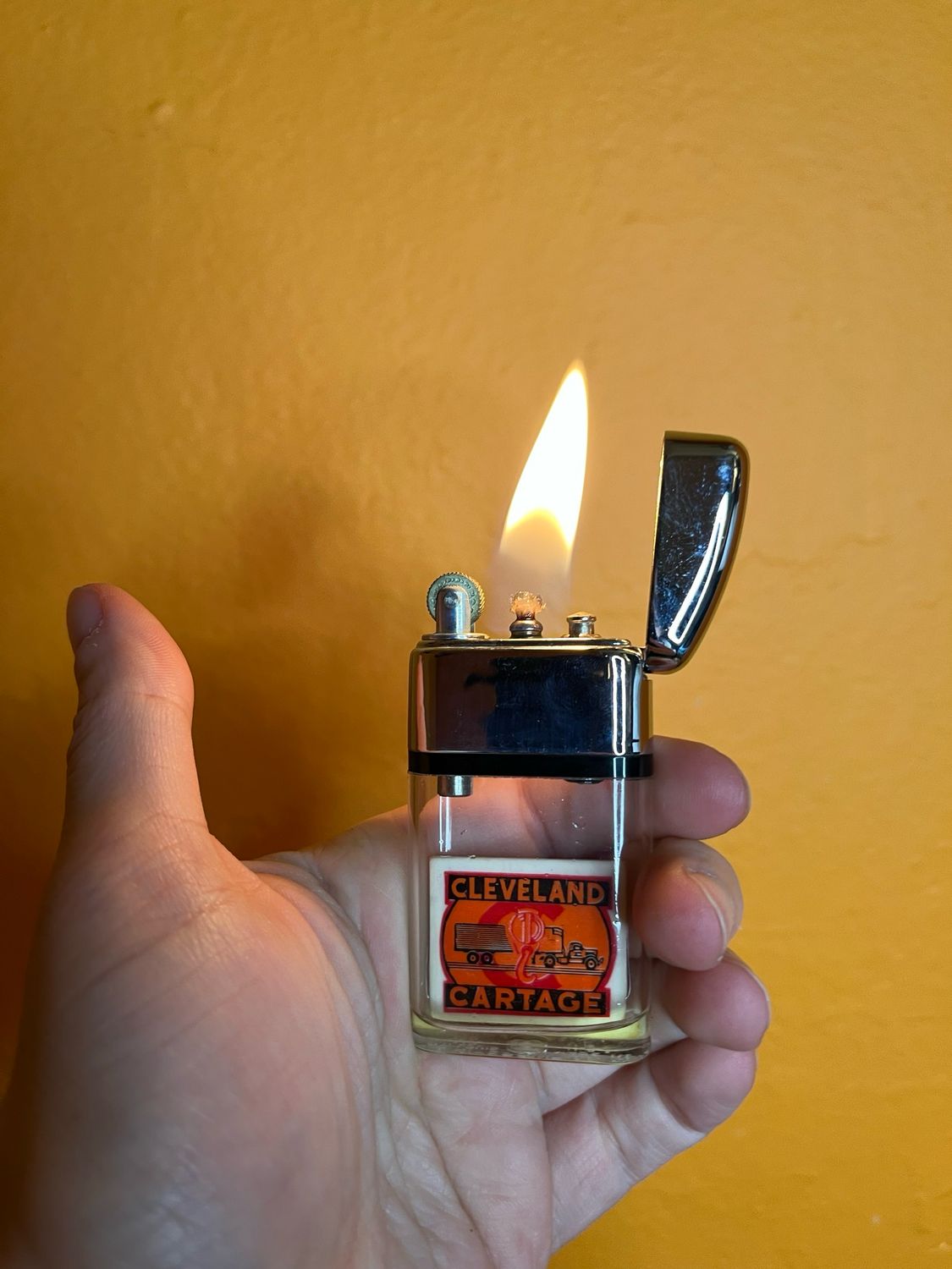 Cleveland Cartage Ritepoint Clear Tank Lighter