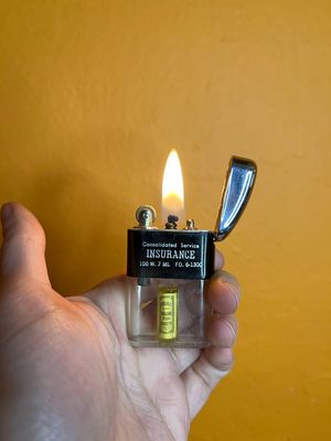Consolidated Service Insurance Policy Shaker Advertisement Sample Ritepoint Clear Tank Lighter