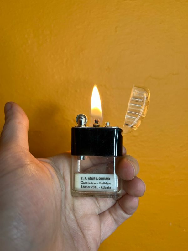 CA Adams &amp; Co Atlanta GA Ritepoint Clear Tank Lighter
