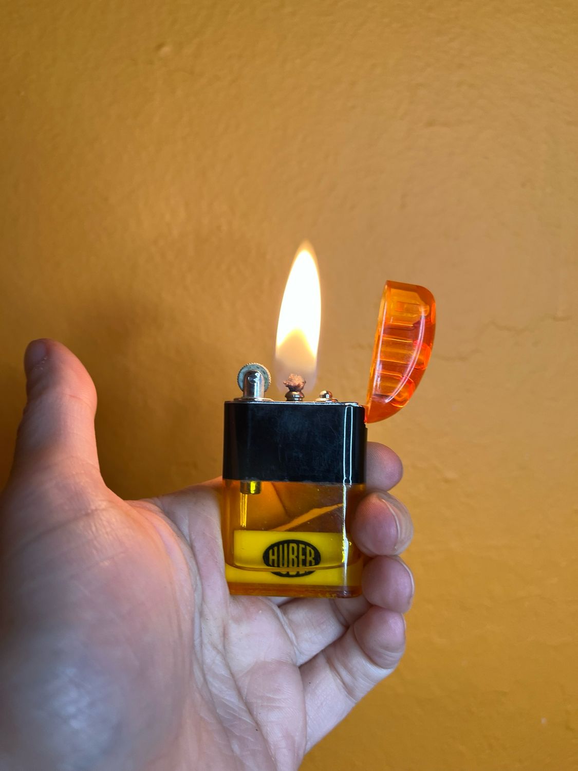 Huber Fluid Coupling Ritepoint Shaker Clear Orange Tank Lighter