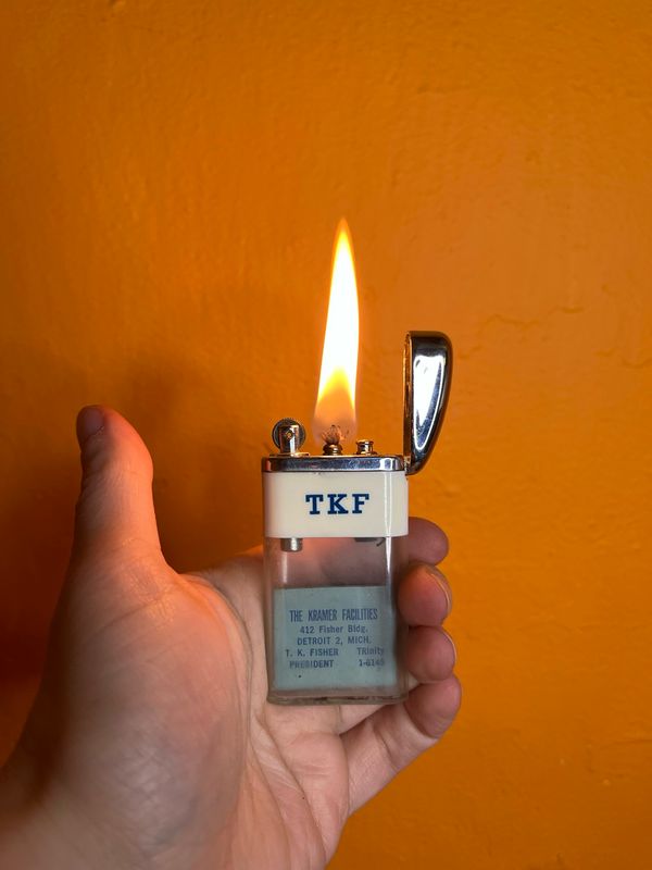 TKF The Kramer Facilities Detroit Ritepoint Shaker Clear Tank Lighter