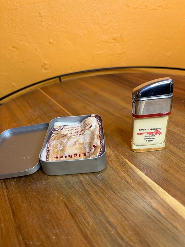 Franks Trucking Oakland Ritepoint Shaker Clear Tank Lighter