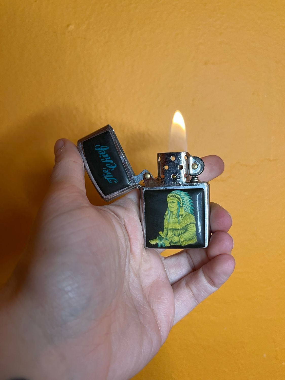 The Chief Flip Top Lighter