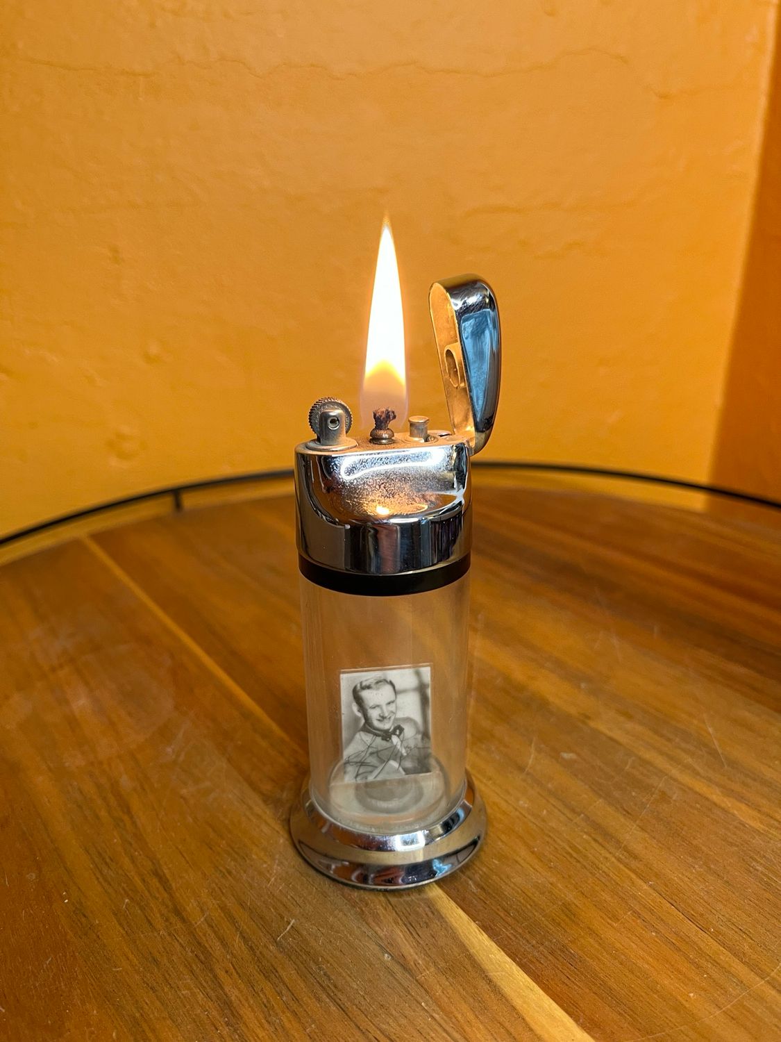 Write &amp; Light With Ritepoint Clear Tank Table Lighter