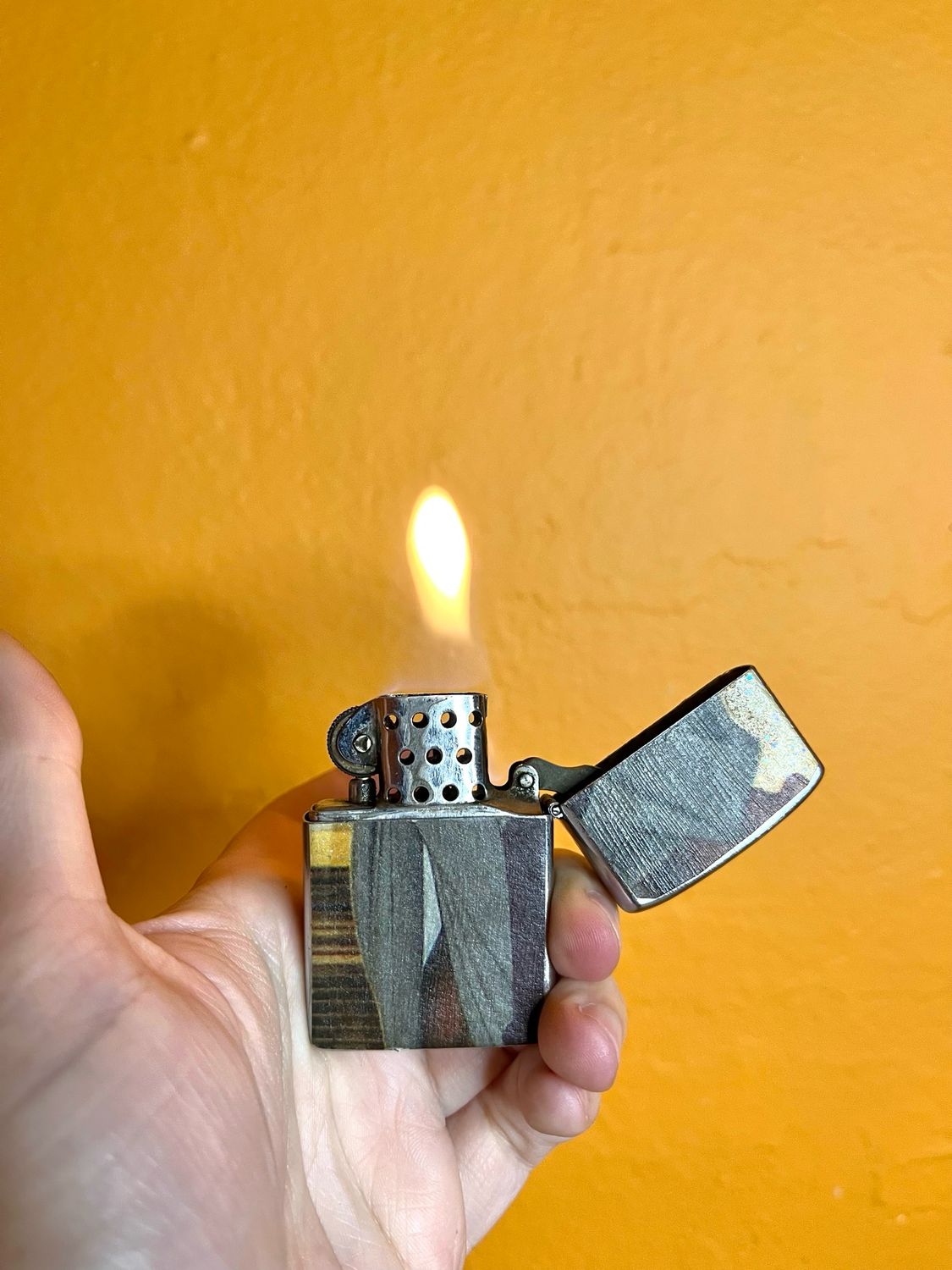 Customized Frat House Beefcake Flip Top Lighter