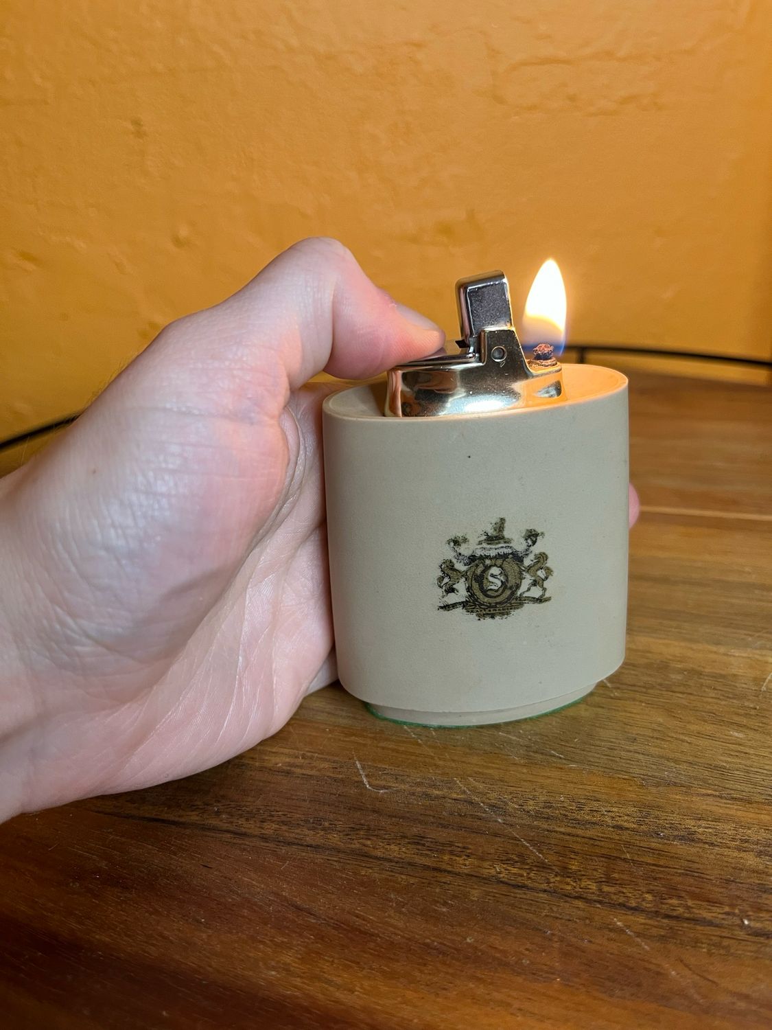 Ronson Pioneer Table Lighter With Box