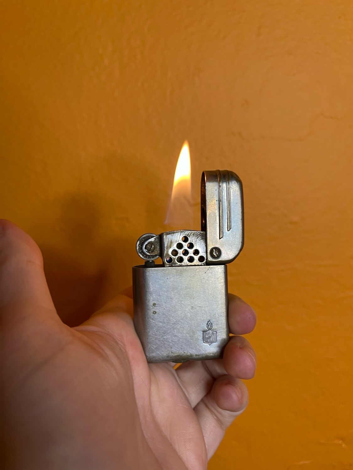 Bowers Kalamazoo Number 10 Flip Top Lighter