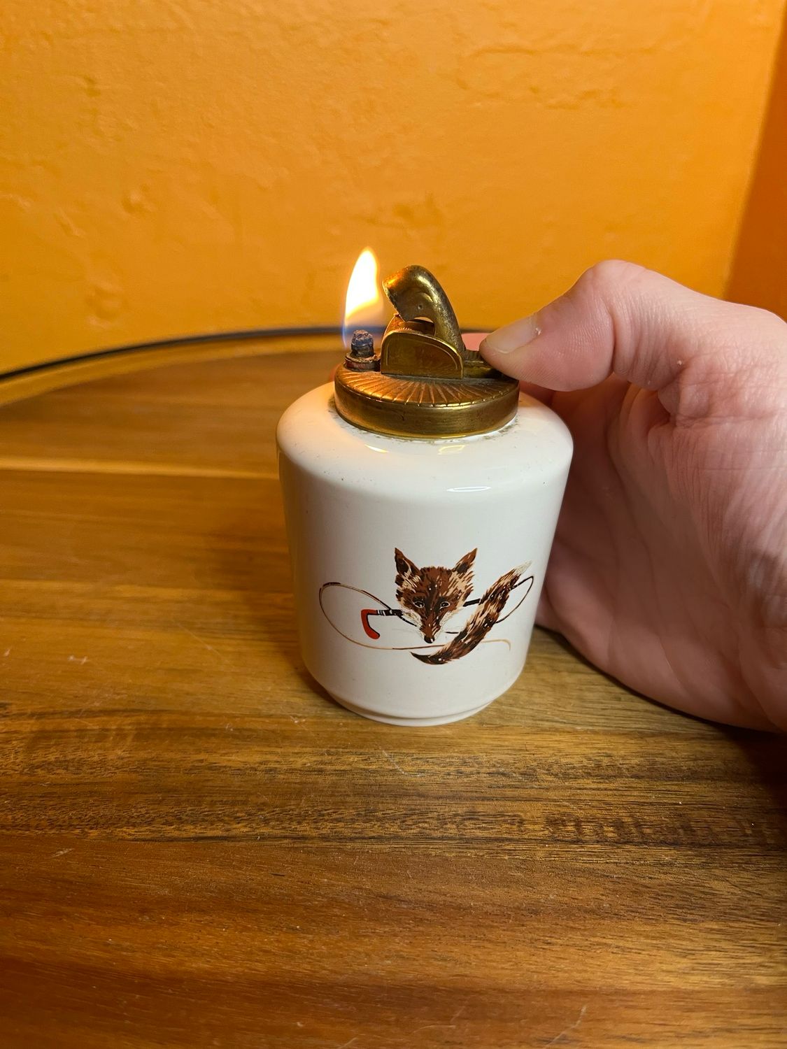 Evans Fox Chapel Golf Club Ceramic Table Lighter