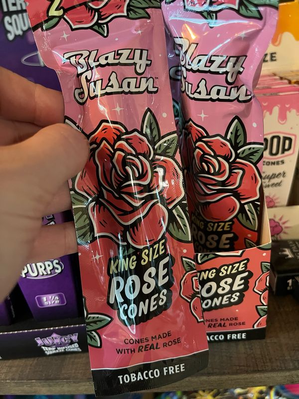 Blazy Susan King Size Rose Petal Cones
