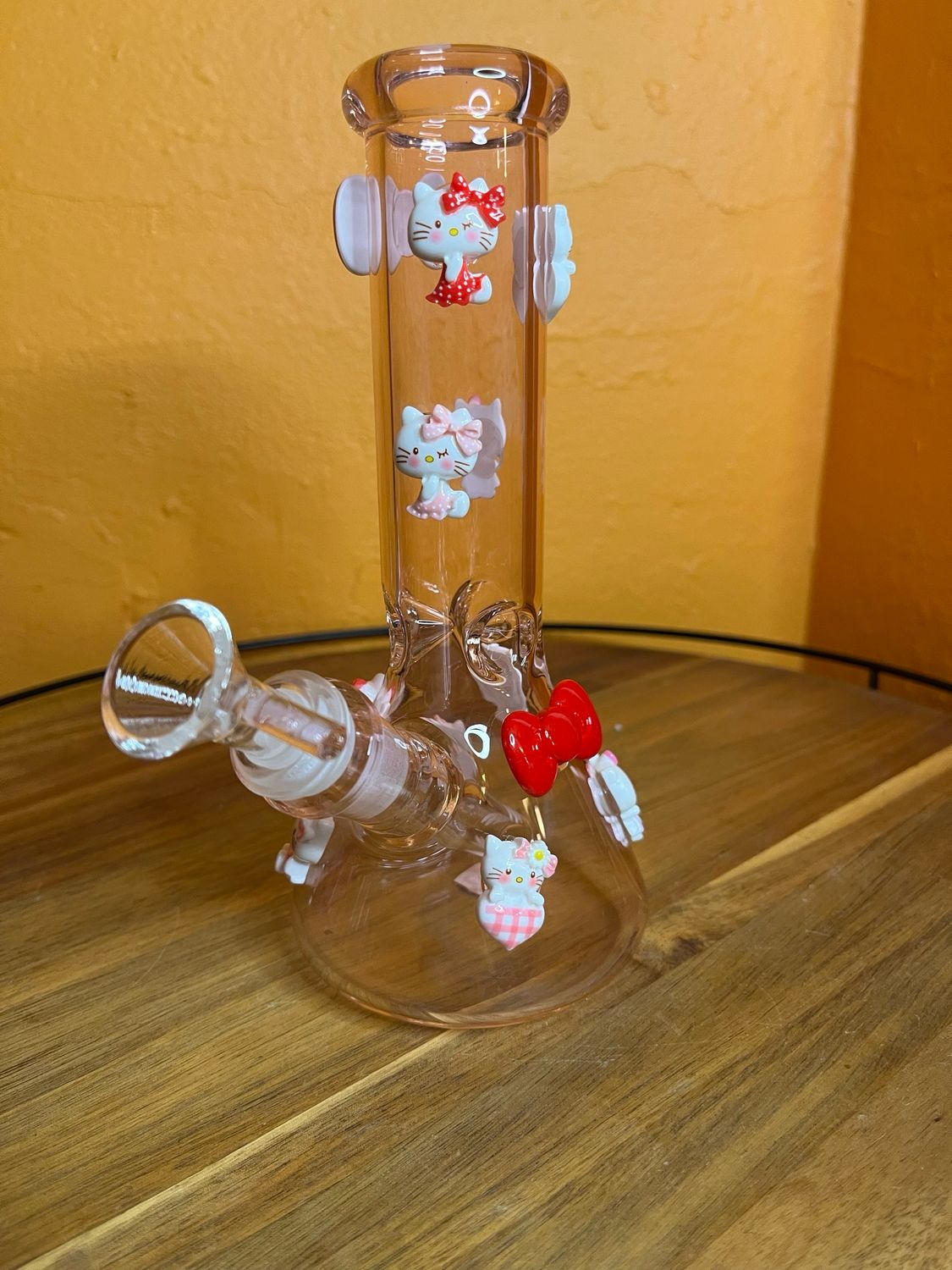 Pink Valentine Hello Kitty Beaker