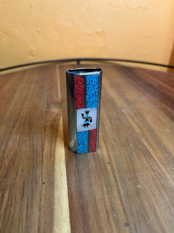 Turquoise &amp; Coral Southwest Art BIC Cover Sleeve