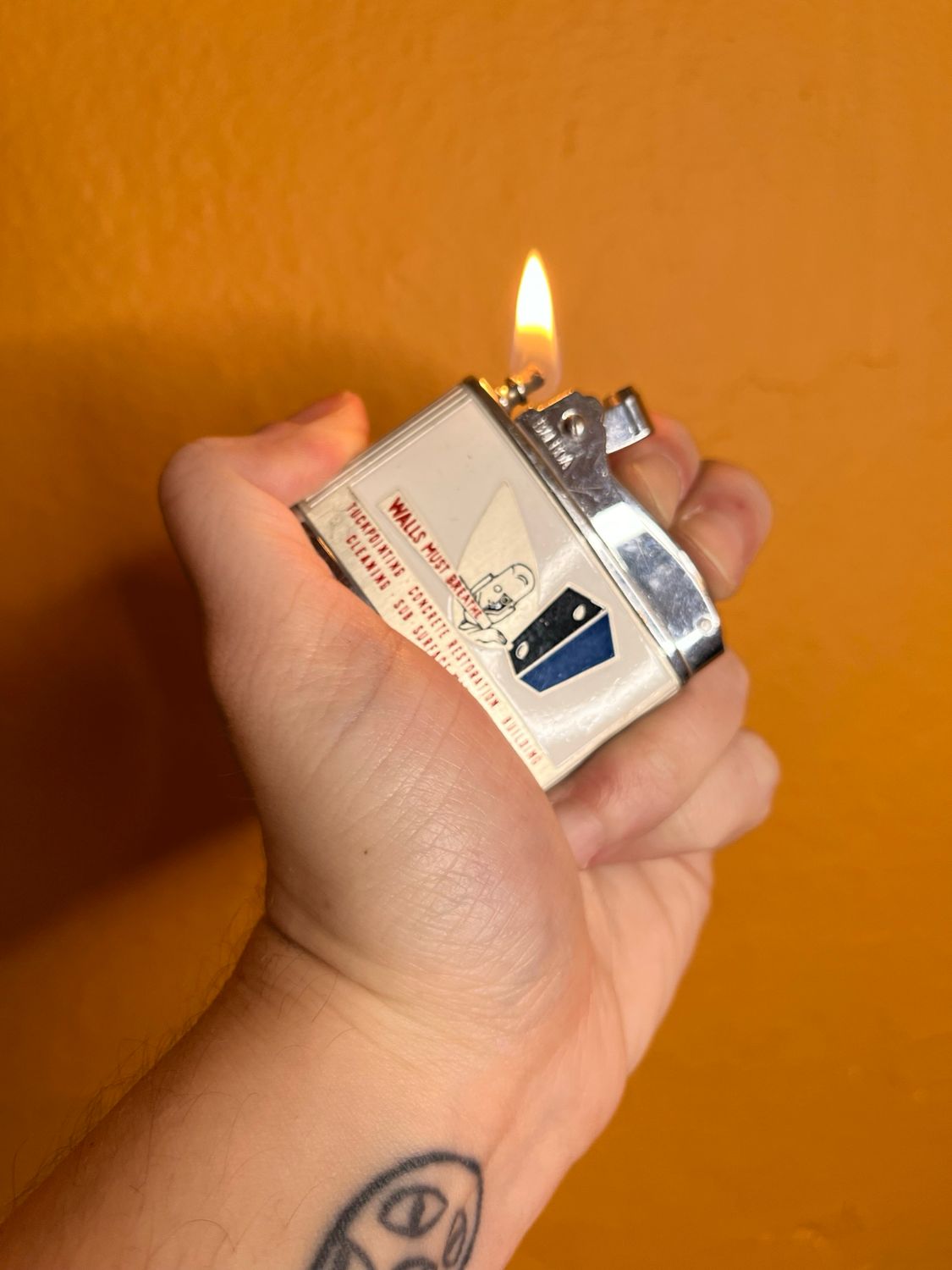 Walls Must Breathe Flat Lighter