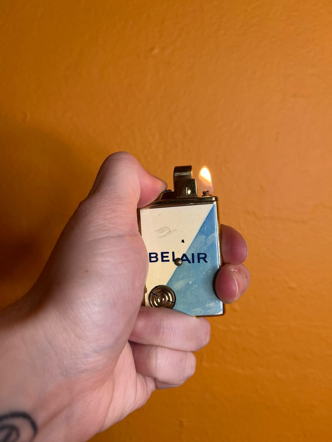 Belair Menthols Continental Musical Lighter