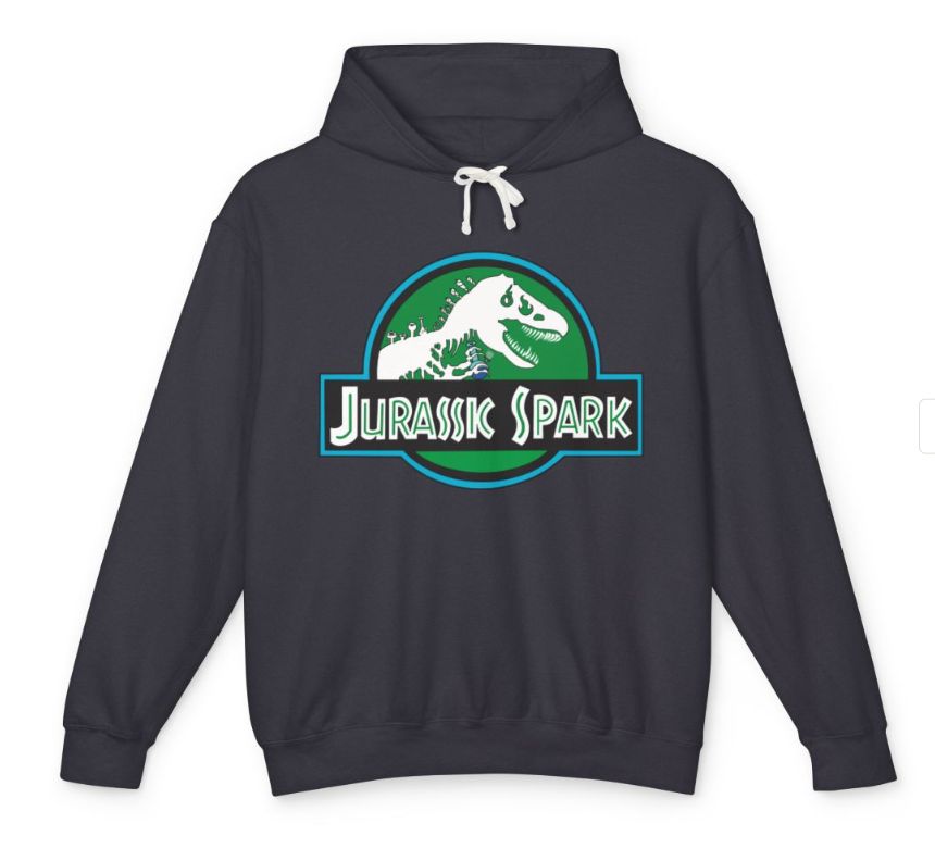 Jurassic Spark Hooded Sweatshirt