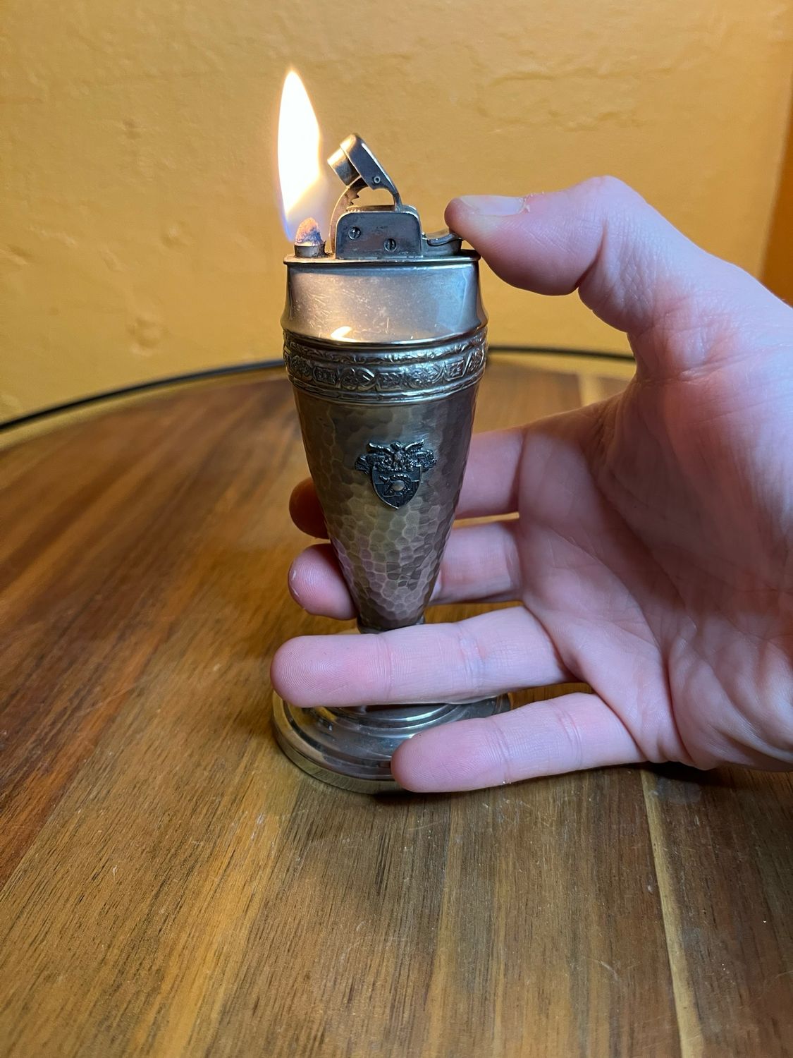 Evans Chalice Table Lighter