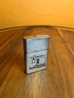 1,000,000th By Capitol Wind Master Flip Top Lighter
