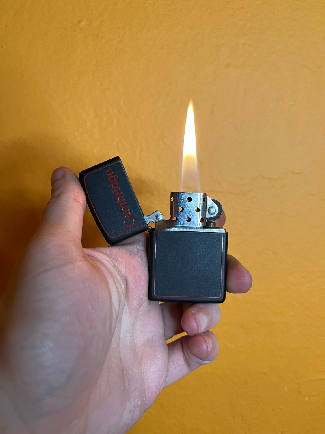 1994 Matte Black Cambridge Zippo Lighter