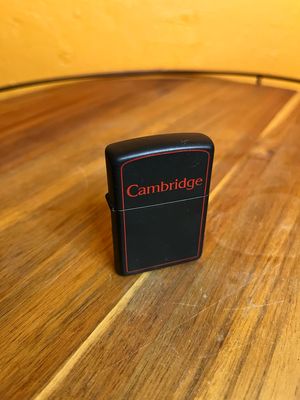 1994 Matte Black Cambridge Zippo Lighter