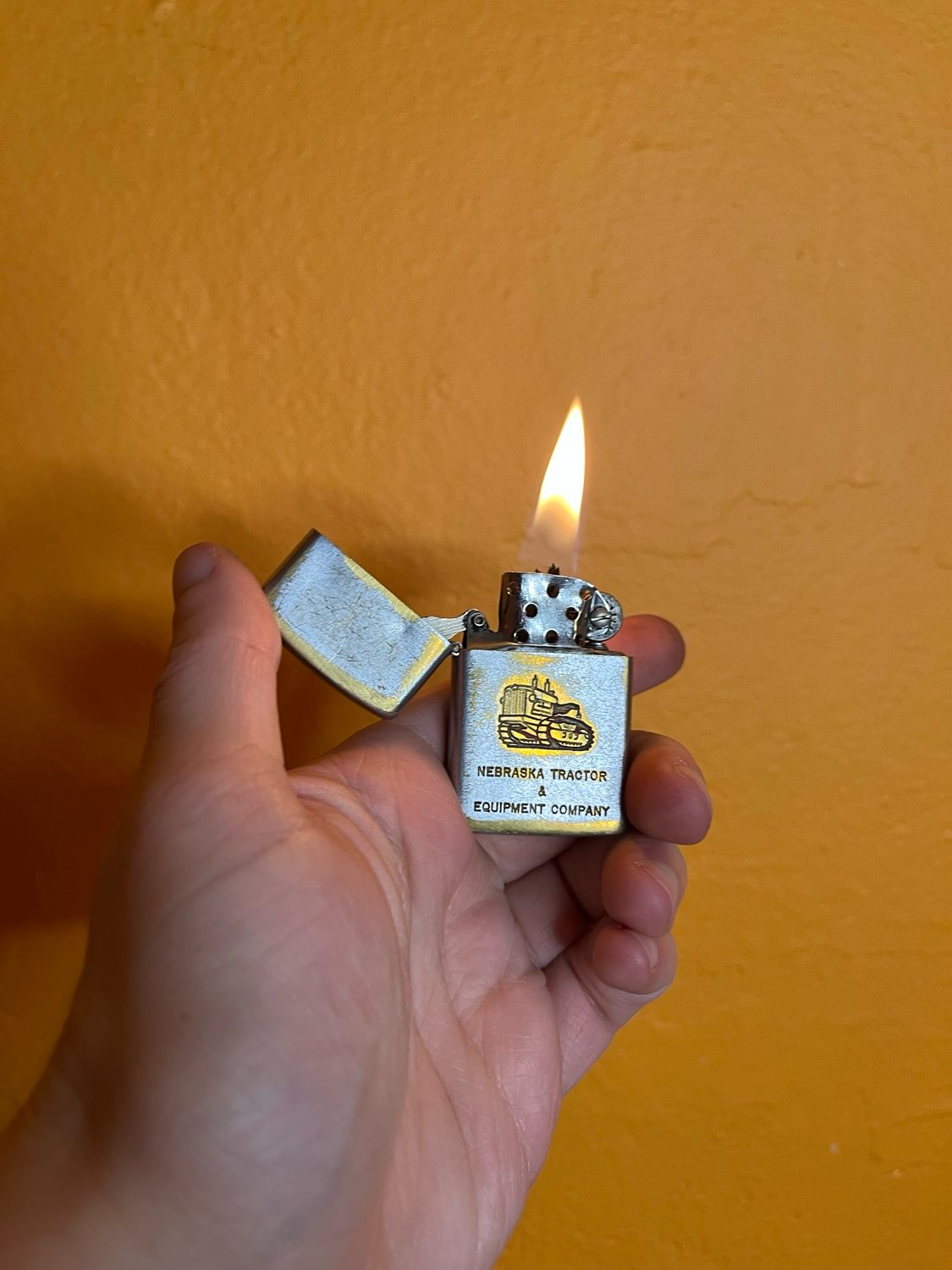 Nebraska Tractor &amp; Equipment Co Flip Top Lighter