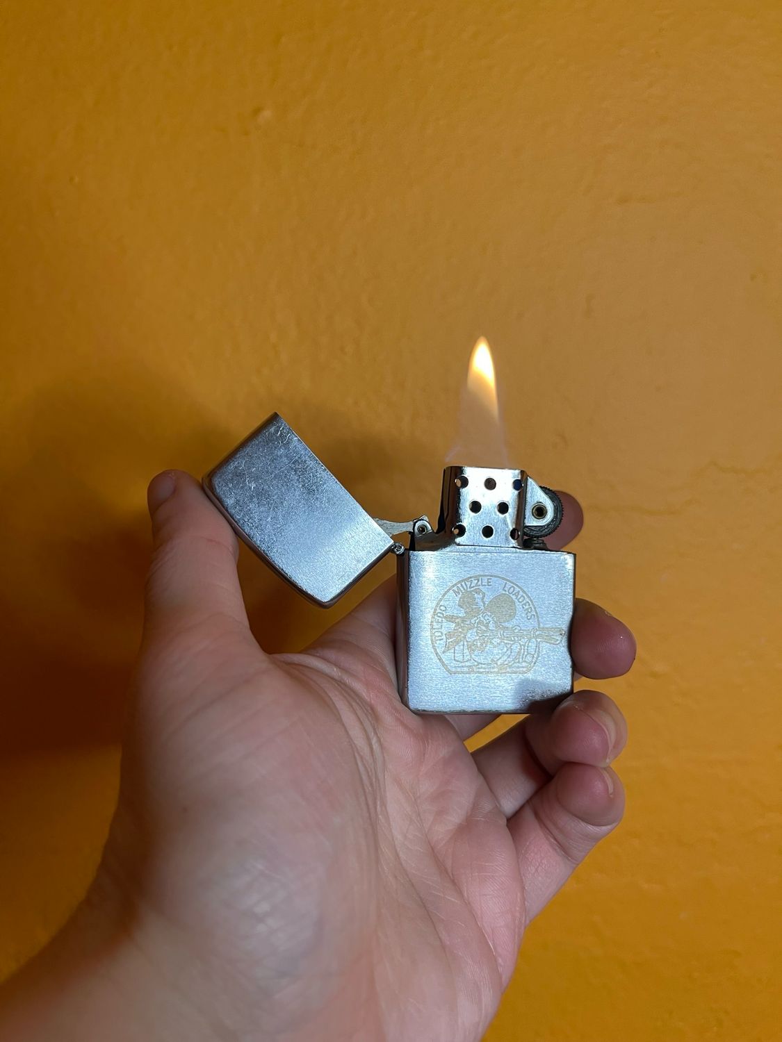 Toledo Muzzle Loaders Flip Top Lighter