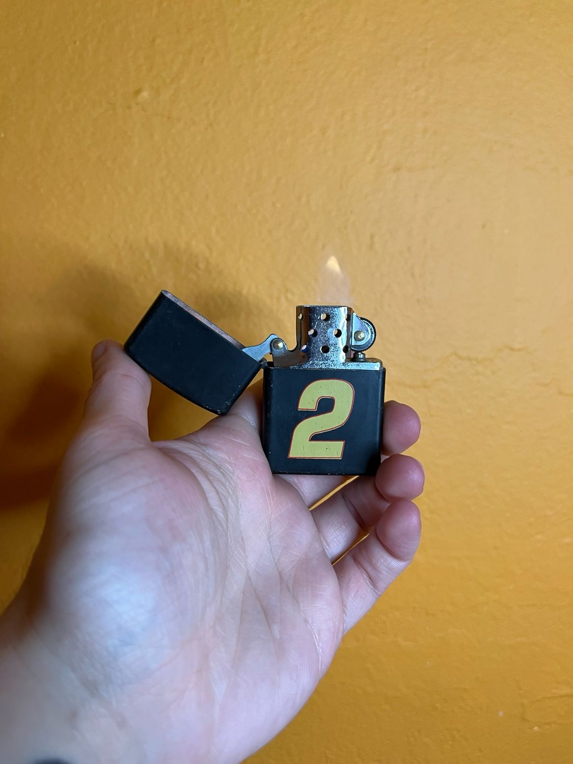Racing Number 2 Flip Top Lighter