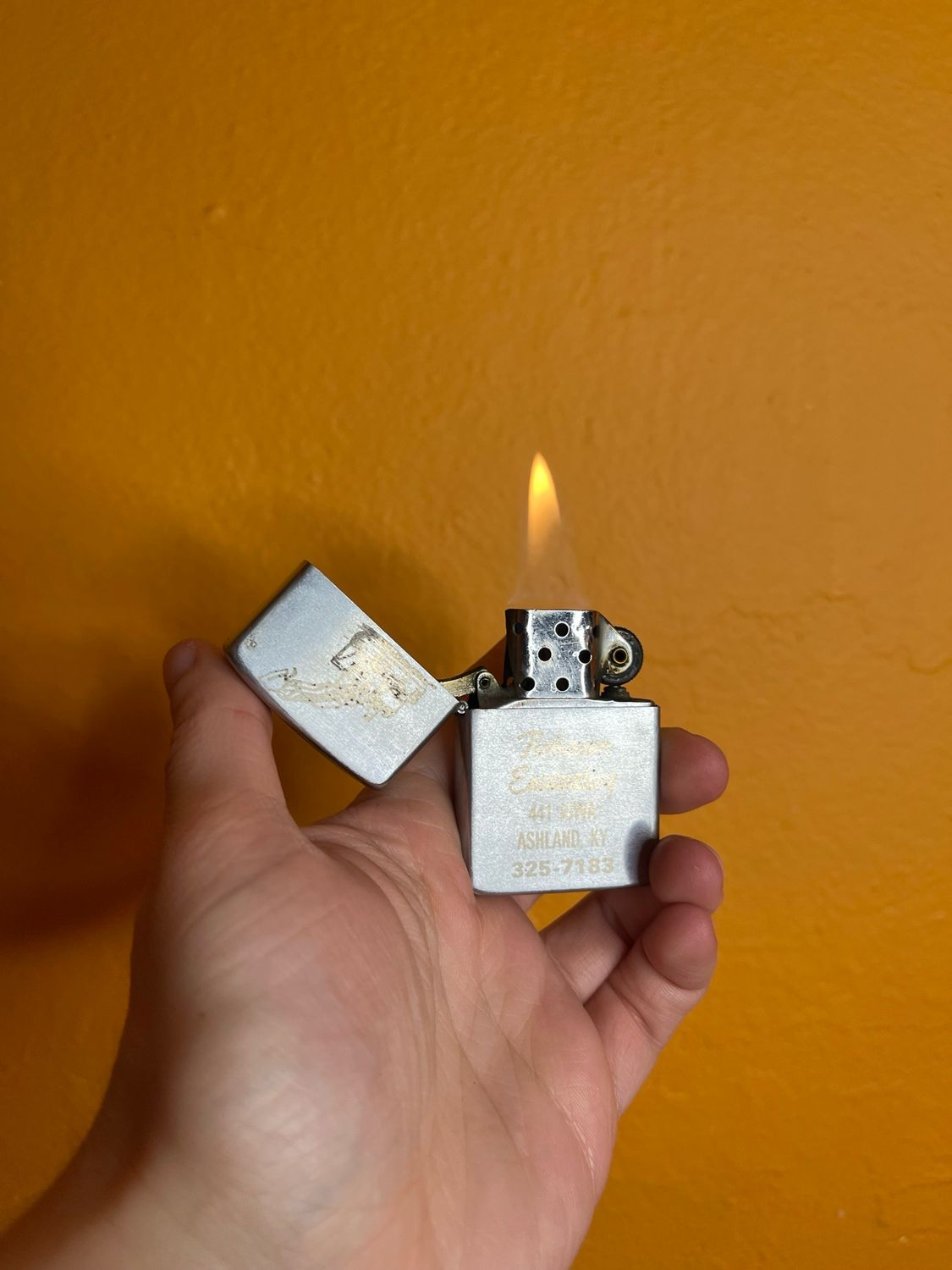 Robinson Excavating Ashland KY Flip Top Lighter