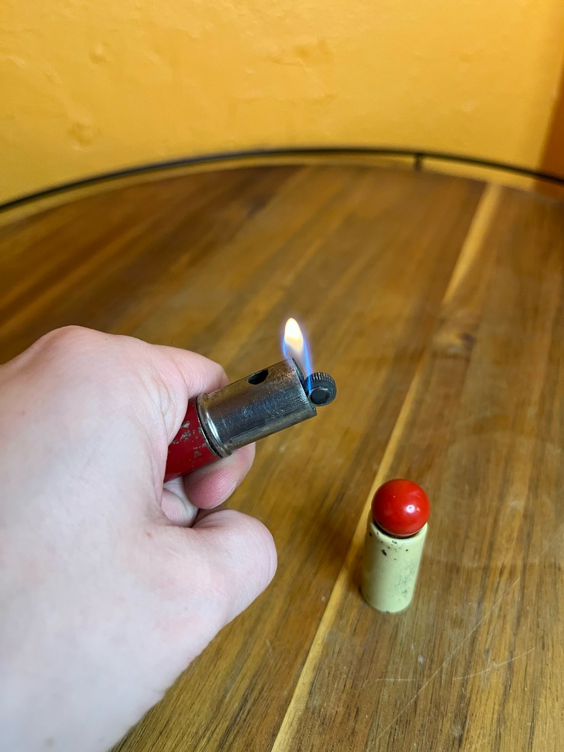 Weston Ball-o-Flint Capsule Lighter