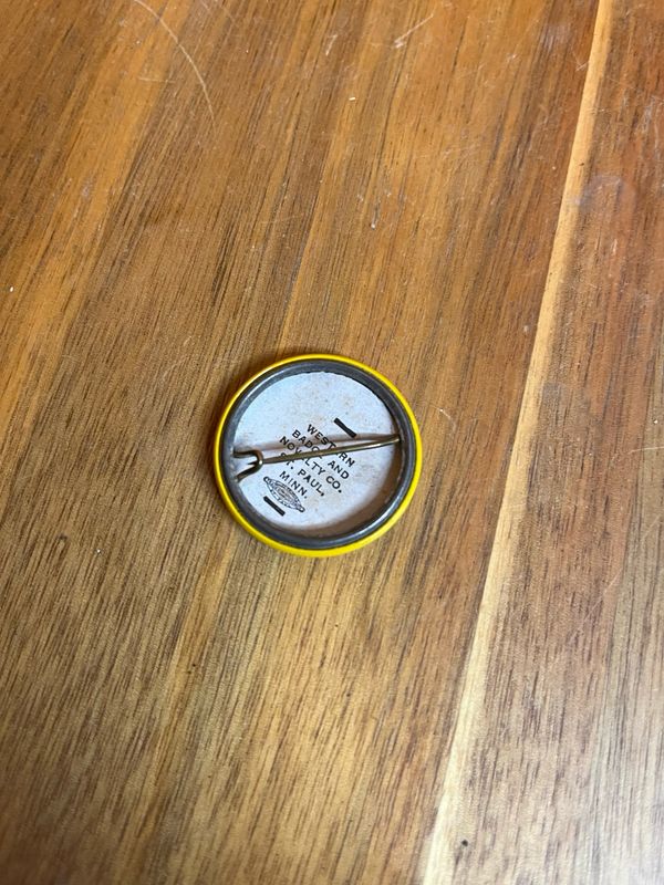 1938 First Swedish Settlement In America 300 Year Anniversary Pin