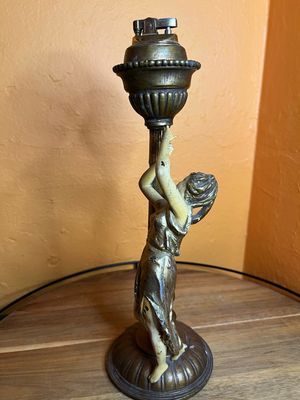 Classical Greek Maiden Table Lighter