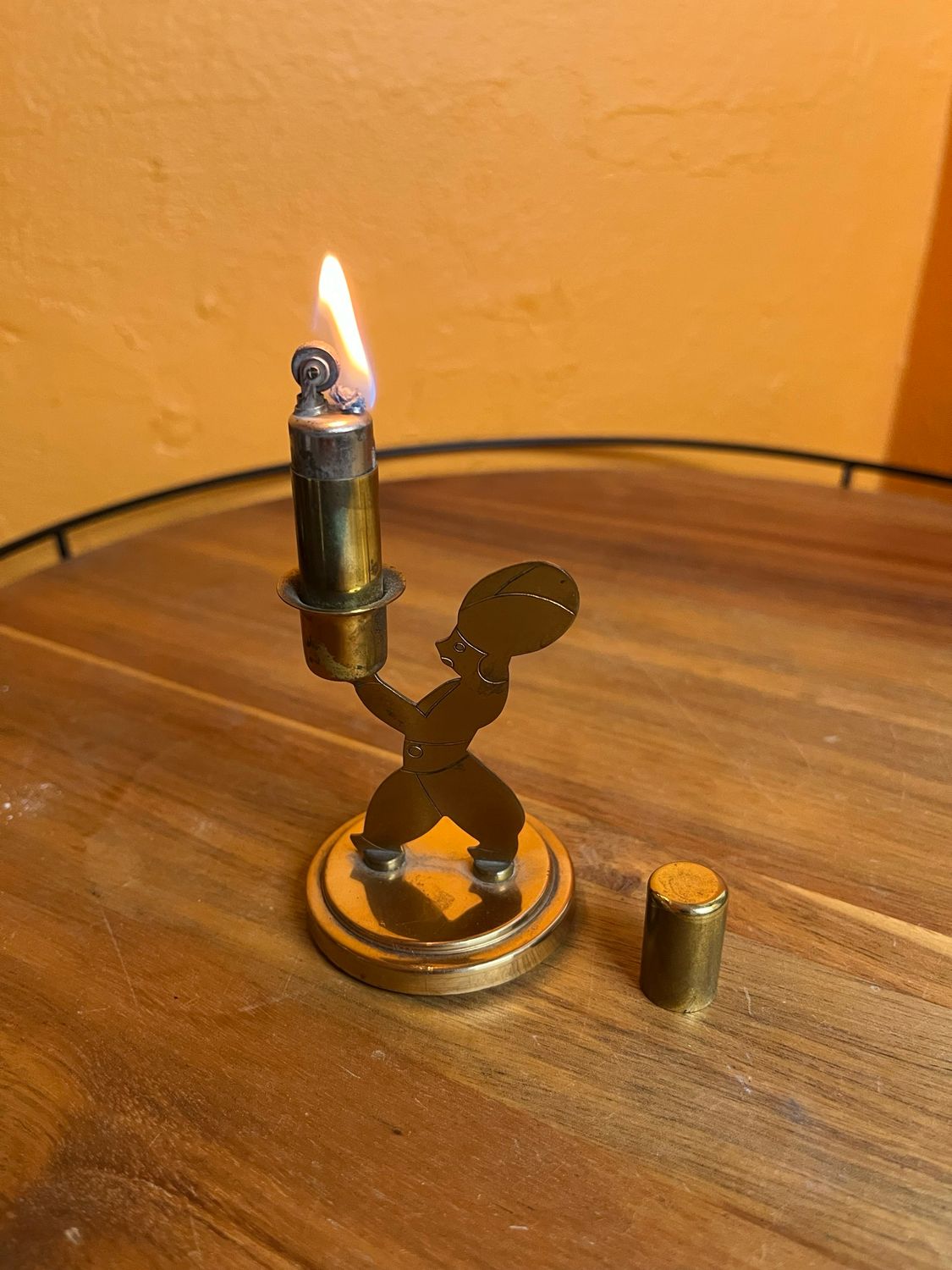 Ottoman Servant Waiter Capped Table Lighter