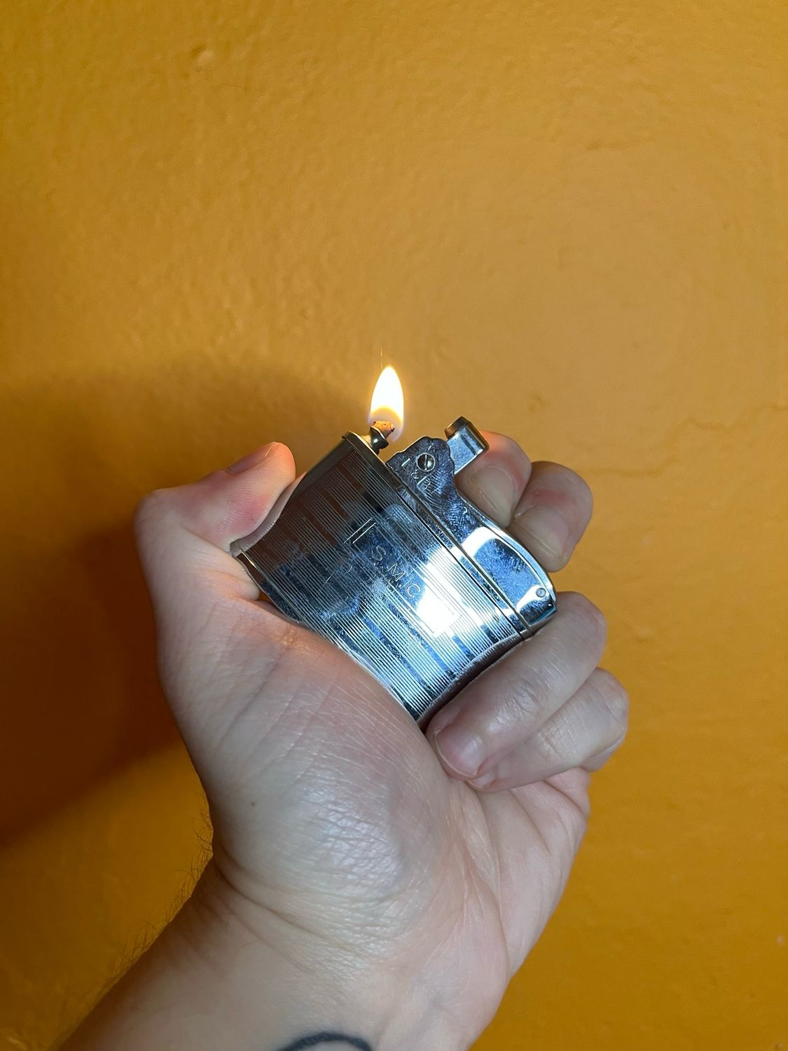 Customized ‘SMC’ Flat Lighter