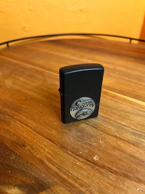 1994 Oregon Trout Fishing Souvenir Zippo Lighter