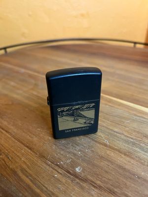 1991 San Francisco Golden Gate Bridge Souvenir Zippo Lighter