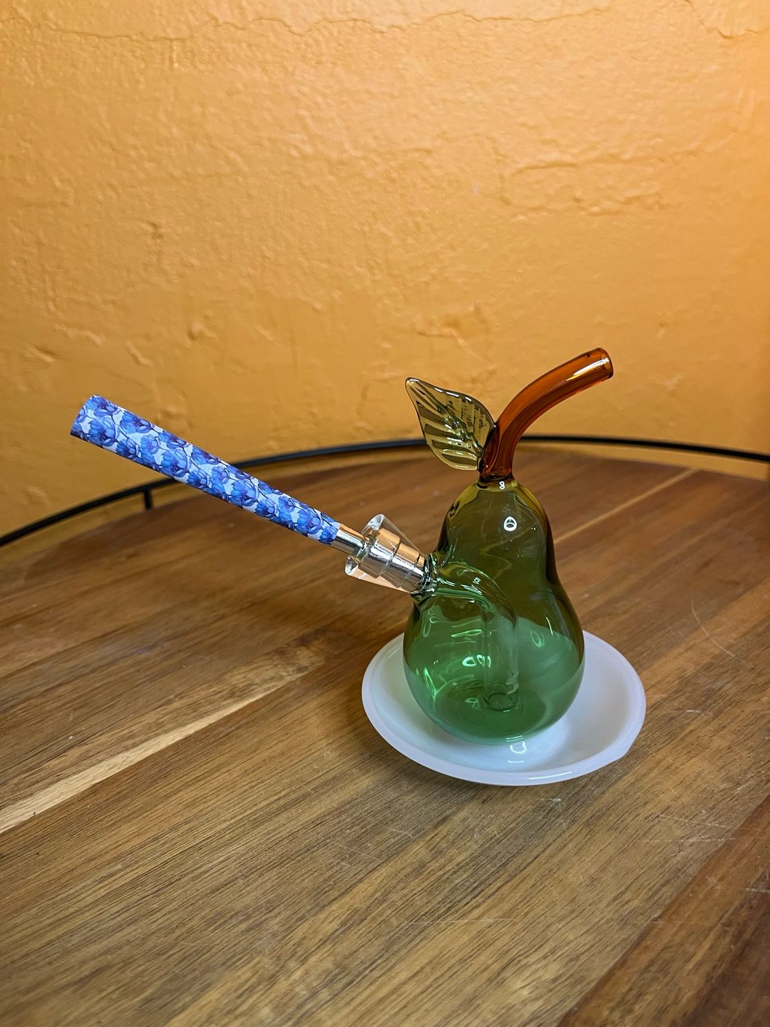 Pear Plate Joint Bubbler