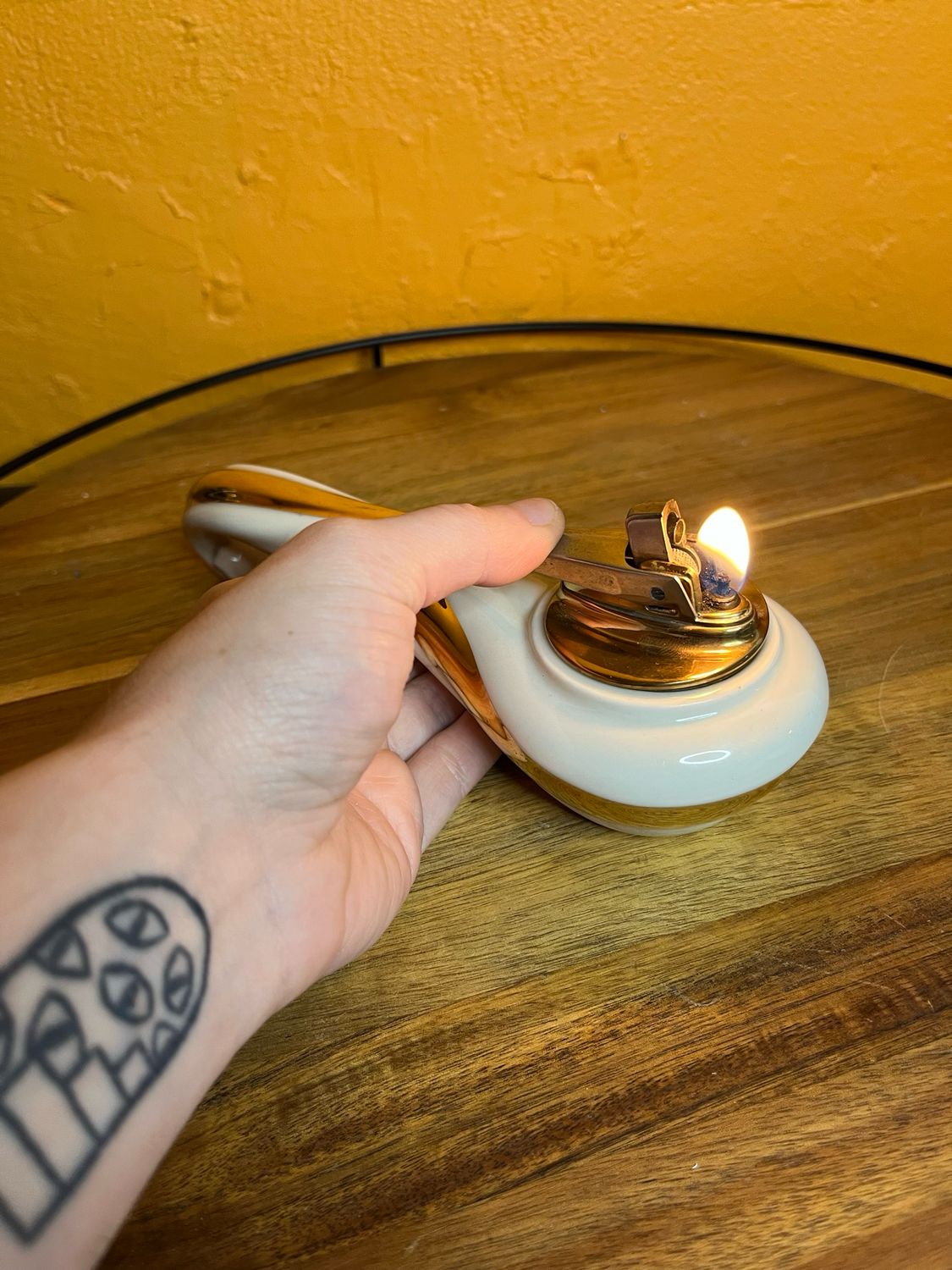 Fantasy By Ronson Table Lighter