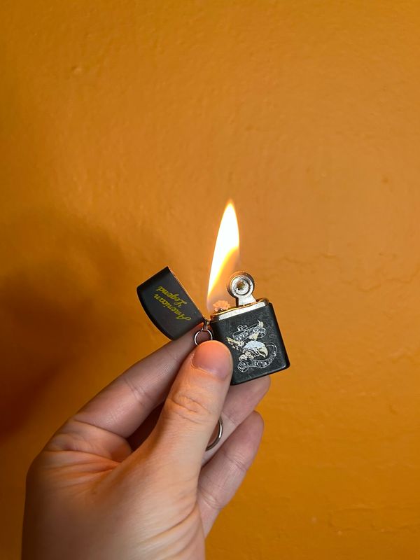 American Legend Keychain Flip Top Lighter