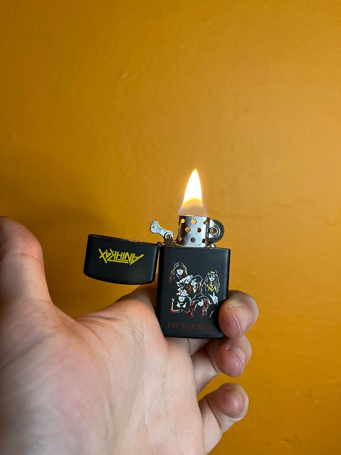 Anthrax Band Flip Top Lighter