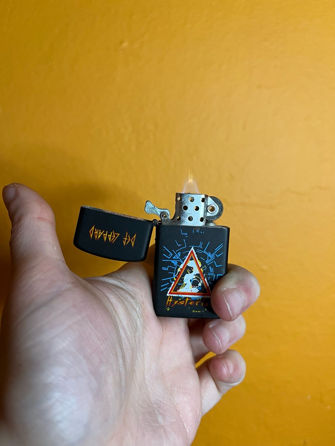 Def Leppard Hysteria Flip Top Lighter